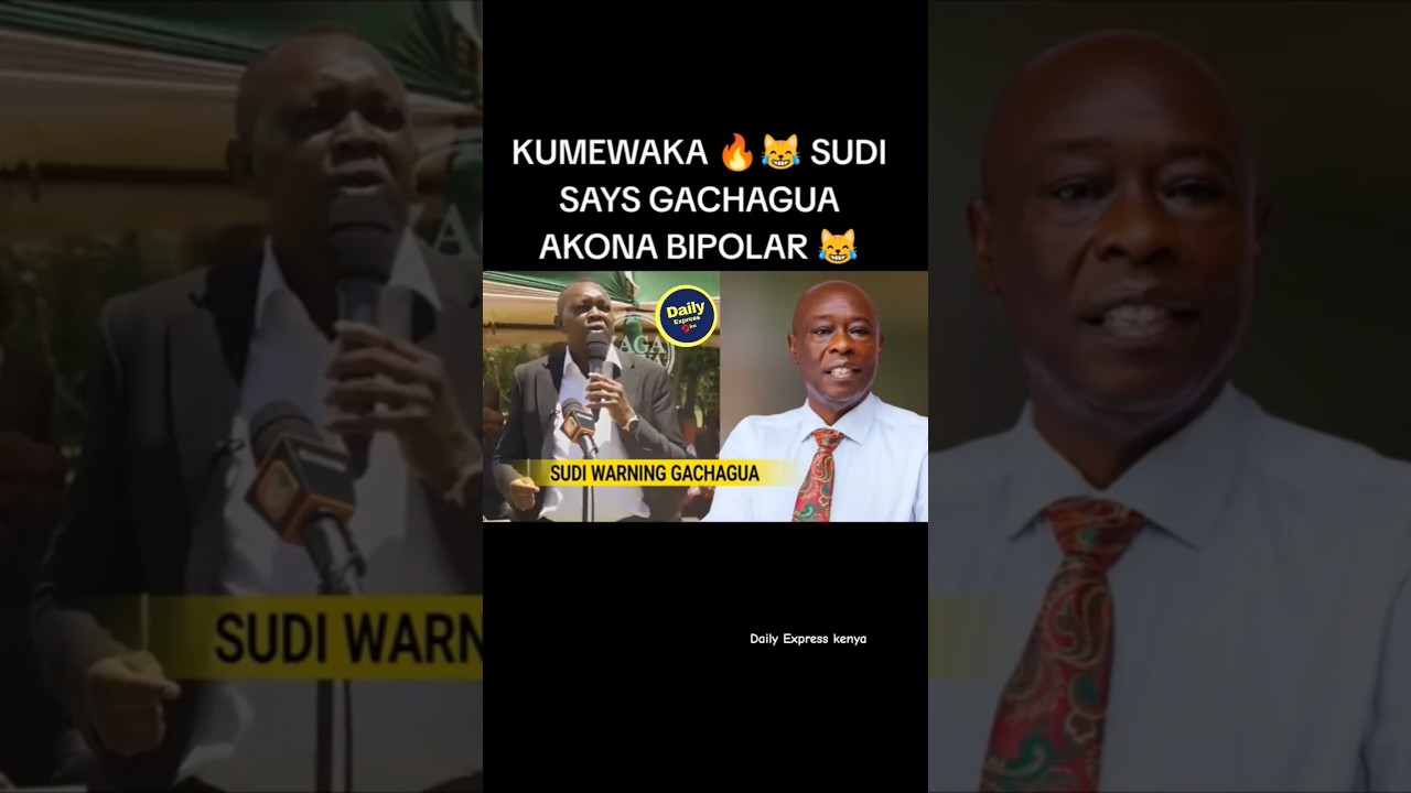 Oscar Sudi to Rigathi Gachagua