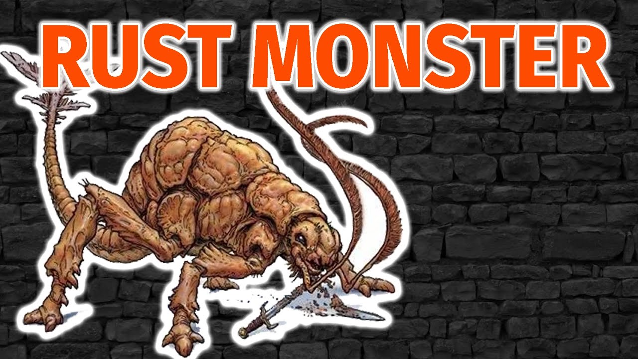 D&D Rust Monster - Dungeons and Dragons Lore - Iconic Monsters of #DnD