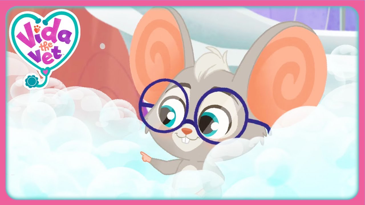 Sunny's Bubble Bath! (Compilation) | Vida The Vet | Spin Kids | Cartoons For Kids