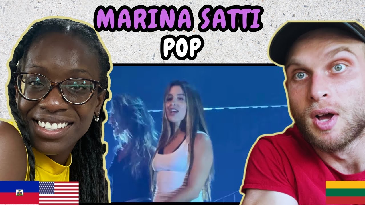 REACTION TO Marina Satti - POP (All the Voices in my Head) (Live in Brussels, Belgium, POP TOO Tour)