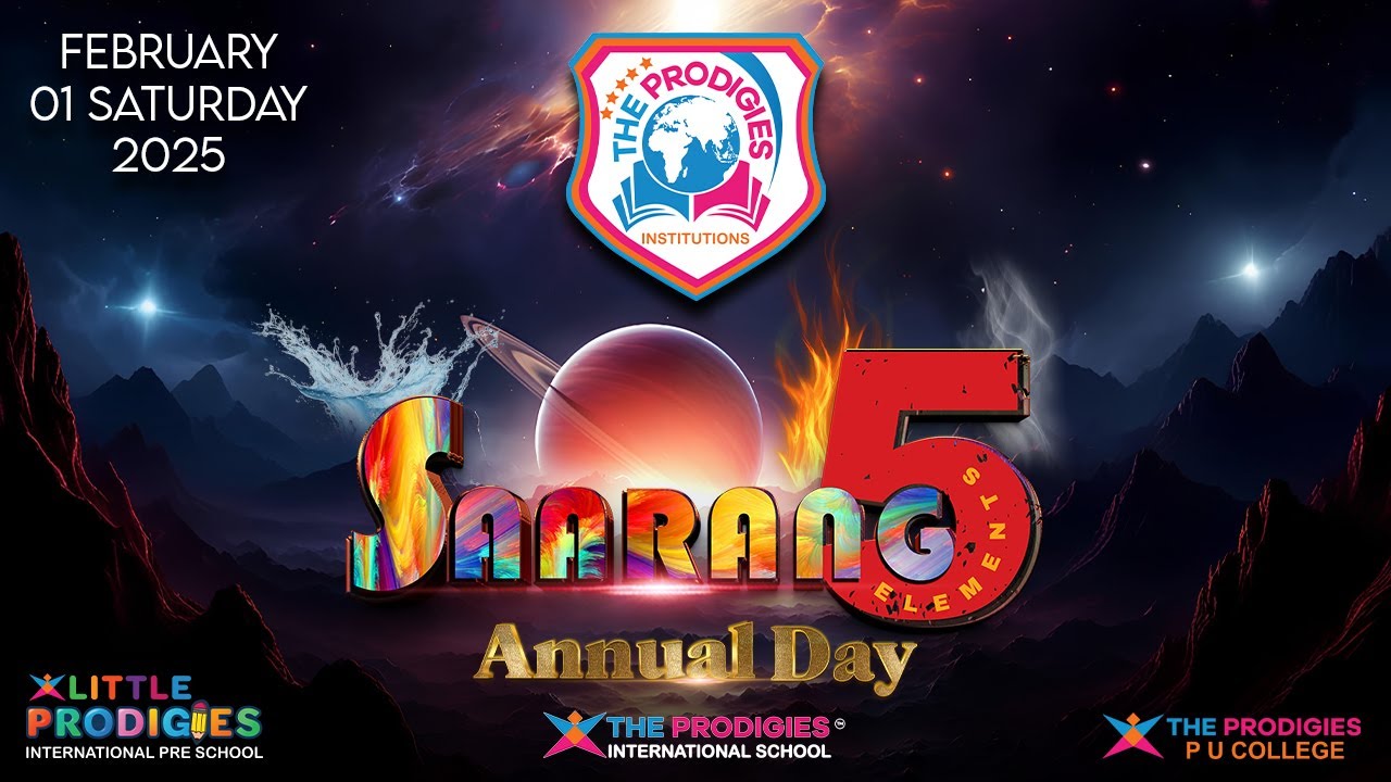 THE PRODIGIES INSTITUTIONS | ANNUAL DAY  -  SAARANG 5