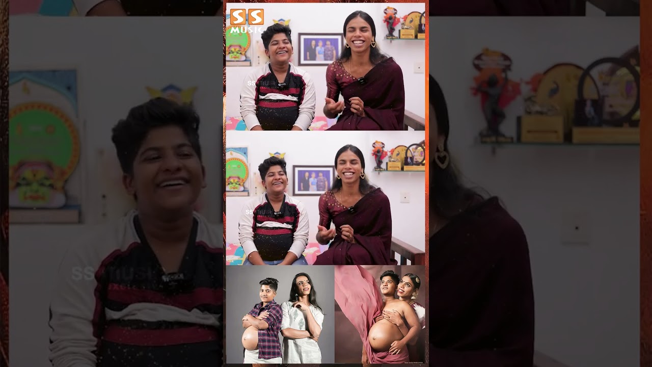 5th படிக்கும்போது Shirt போட ஆசை வந்தது - India's First Trans Pregnancy | Ziya & Zahhad