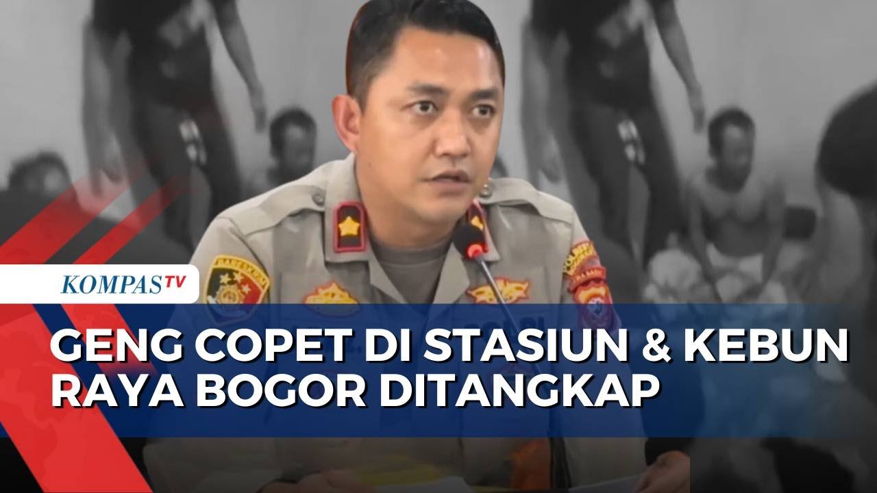 Detik-Detik Polisi Tangkap Geng Copet di Istana & Kebun Raya Bogor | BORGOL
