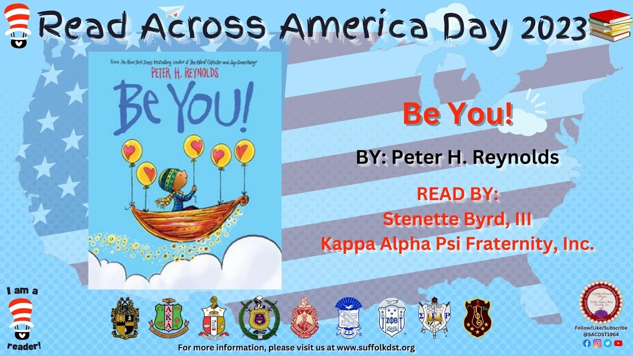 Be You! By Peter H. Reynolds | SACDST