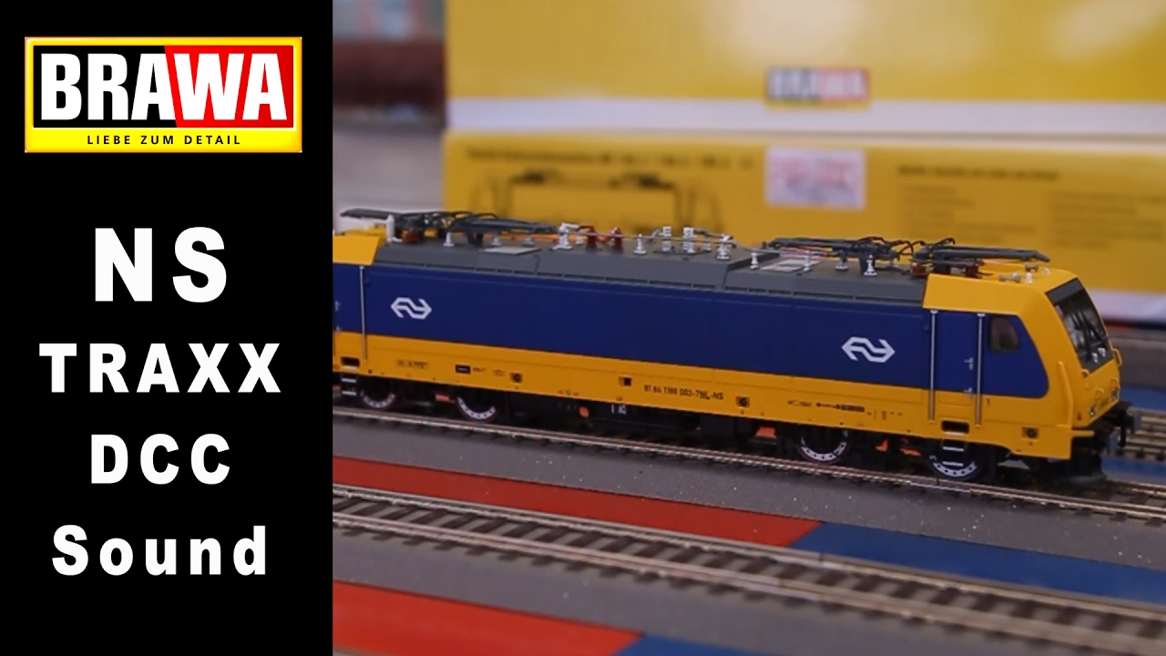 Brawa. 43944. NS E-lok 186 003. TRAXX dcc digitaal sound.