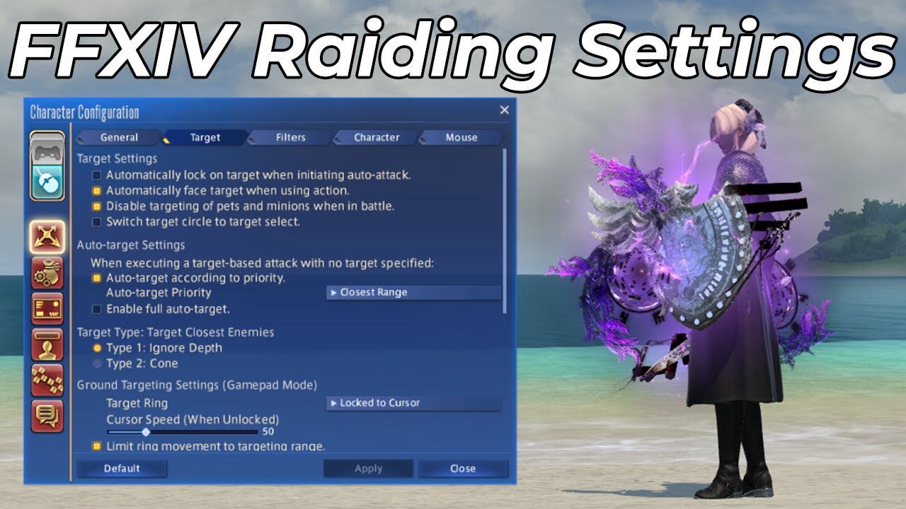 A Final Fantasy XIV Raider's "Guide" to Settings, HUD, and Keybinds
