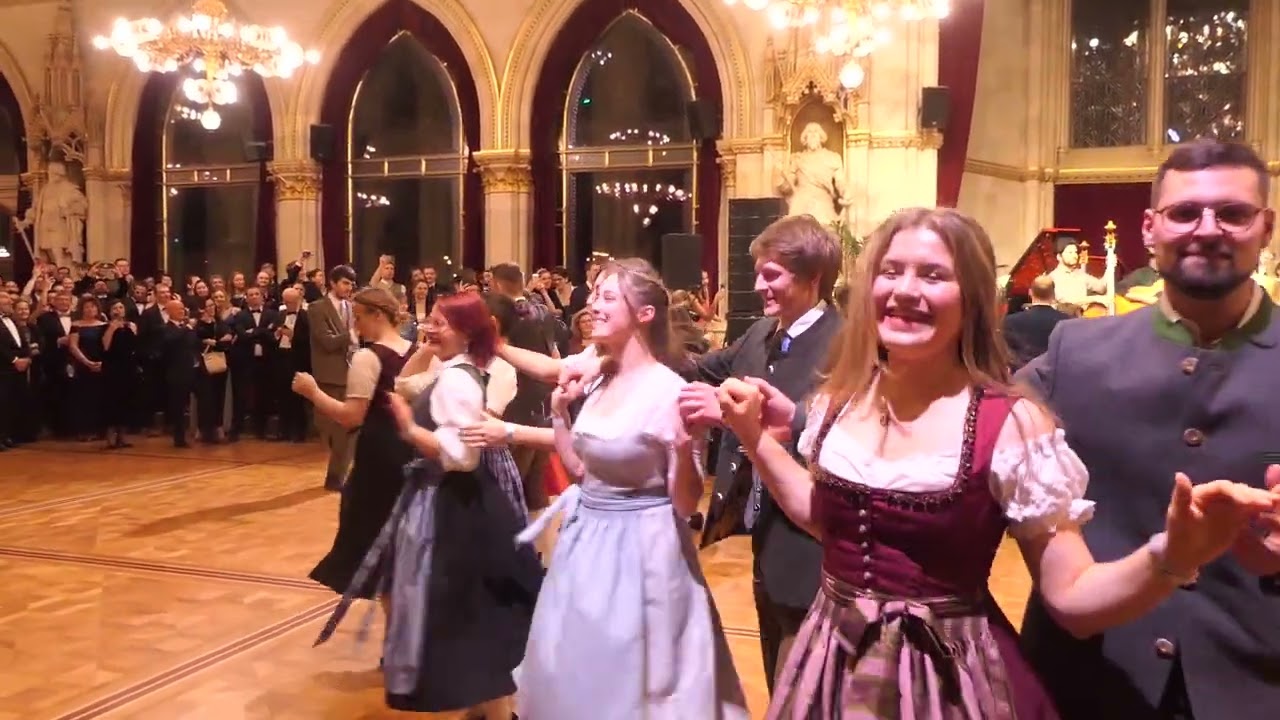 BOKU-Ball 2025, Wien, Balleröffnung Teil 3, Lebensfreude pur