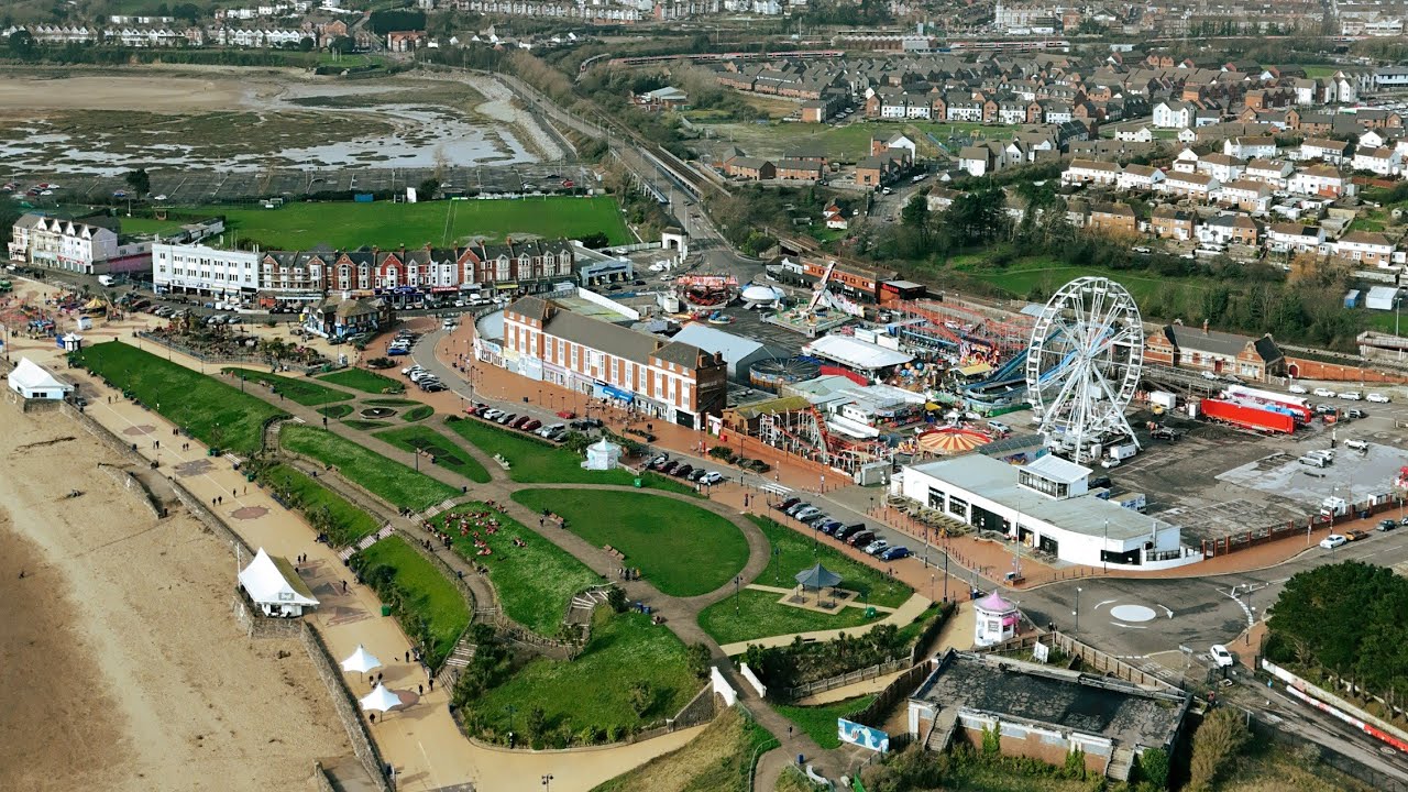 Barry Island Whitmore Bay Drone Footage