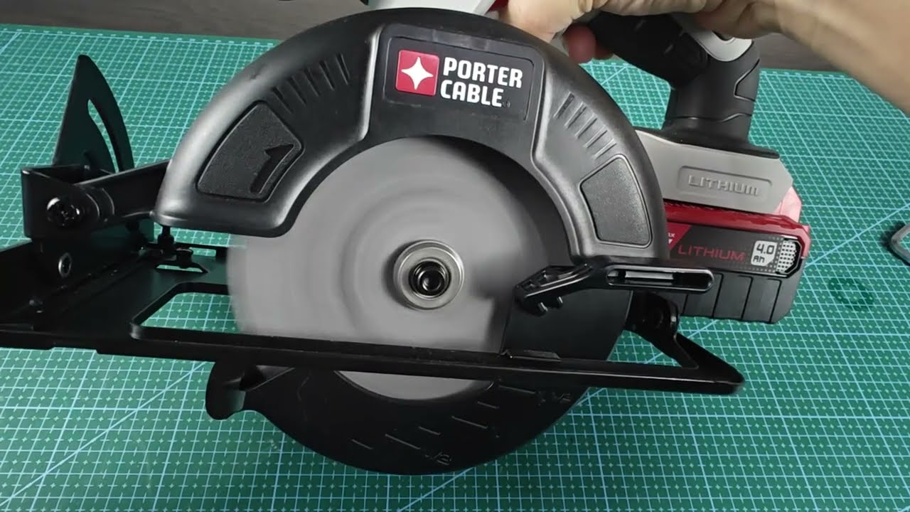 How To Change Blade on Porter-Cable Cordless Circular Saw
