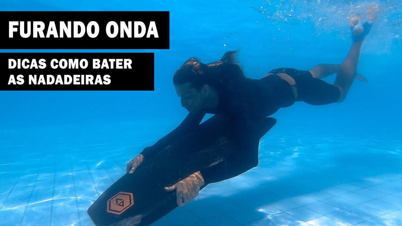 Como furar onda e Dicas como bater o pé de pato | FIQUE EM CASA!
