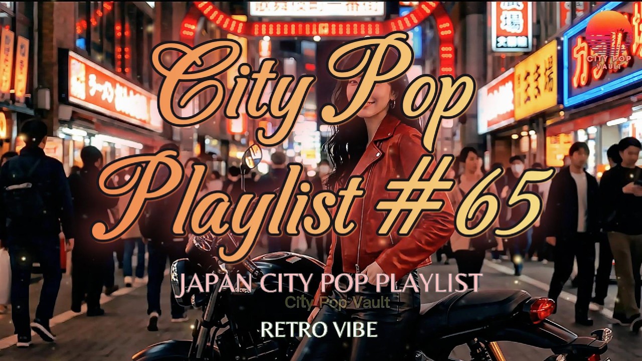 Best Japanese City Pop Playlist Retro 80s #65 Aesthetic Mix  City Pop Vault