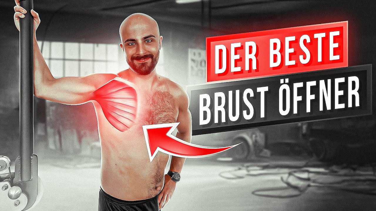 Brustmuskel dehnen gegen vorgezogene Schulter & Rundrücken