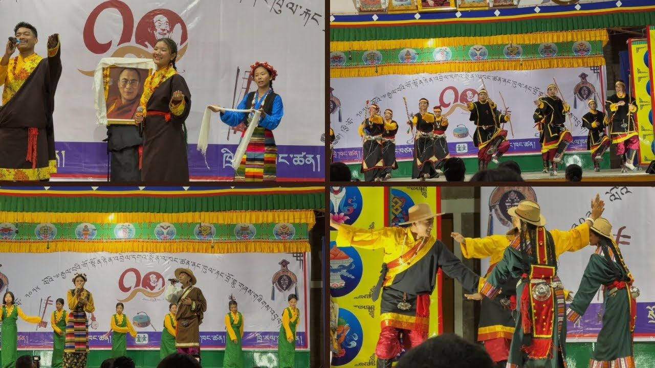 Part 2 || TCV Bylakop Cultural Competition || Duet Song || Senior Group Dance || #tibetanvlogger