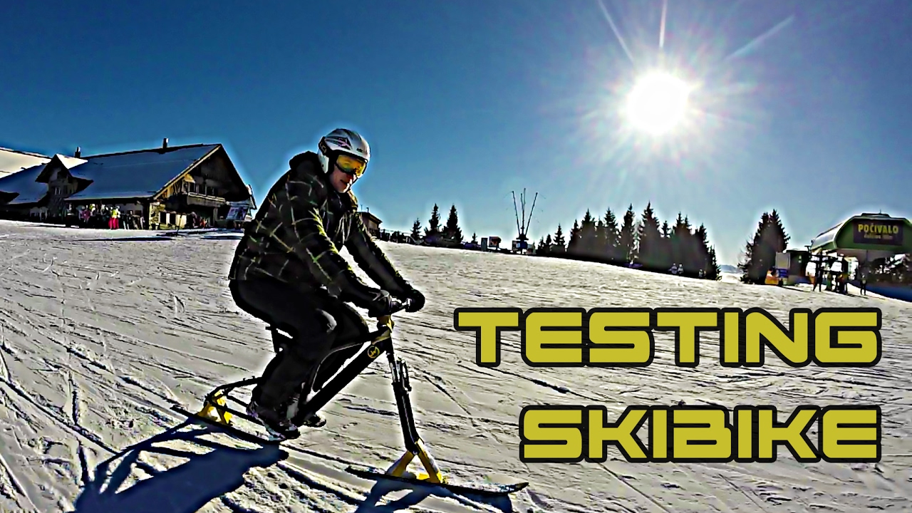 How To Make A SKIBIKE | PART 4 | TESTING THE SKIBIKE