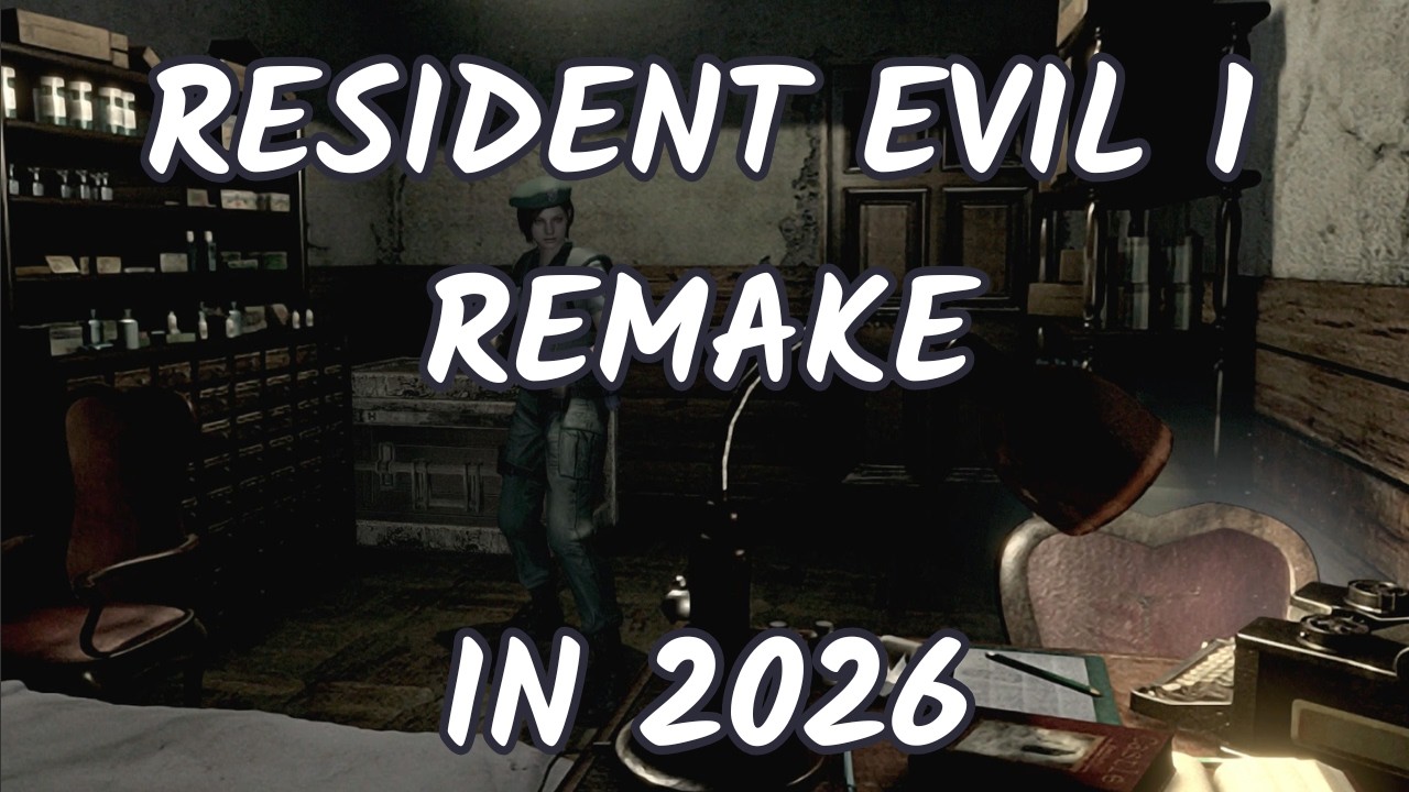 Resident Evil 1 - END GAME TIME (the boss fights)