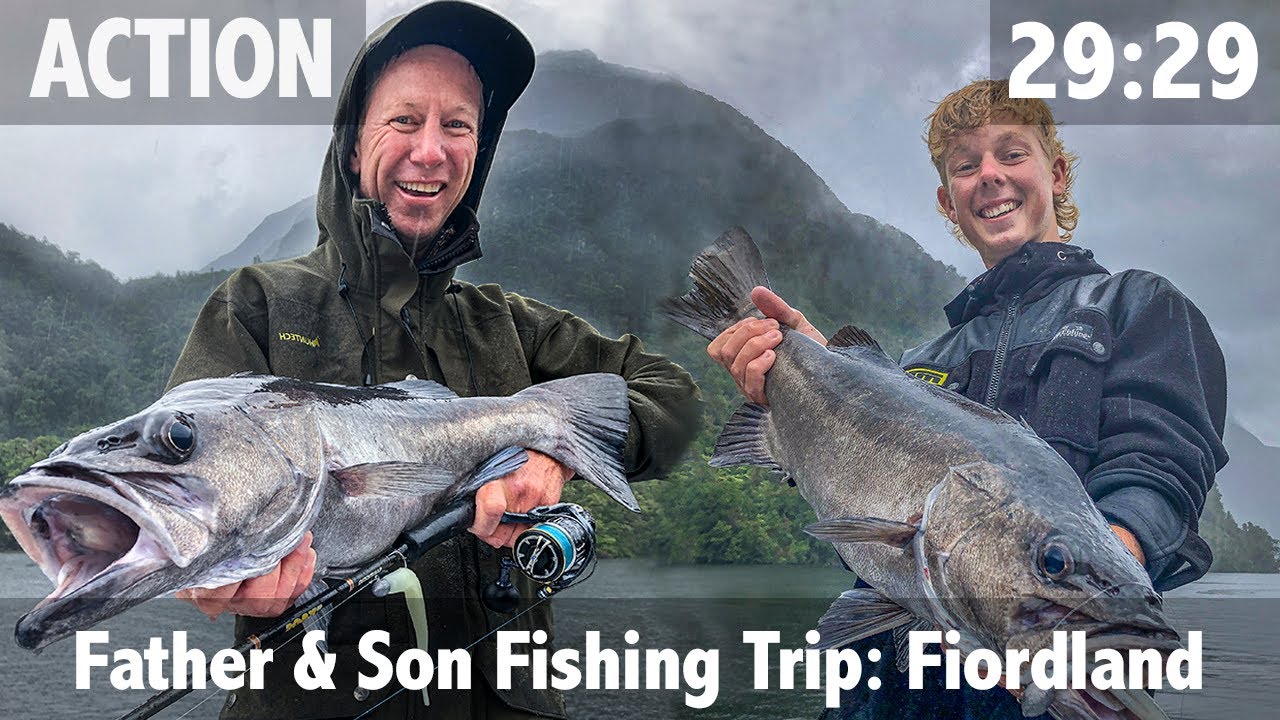 Father & Son Fishing Trip: Fiordland New Zealand