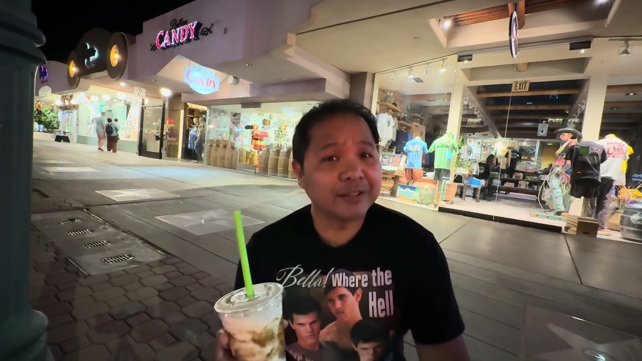 Lappert's Ice Cream Palm Springs, California (trying the Classic Date Shake)