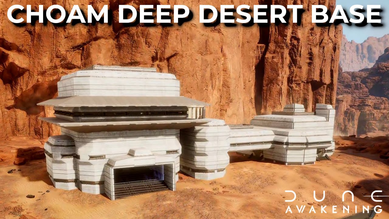 CHOAM Deep Desert Base | Dune: Awakening | Speed Build