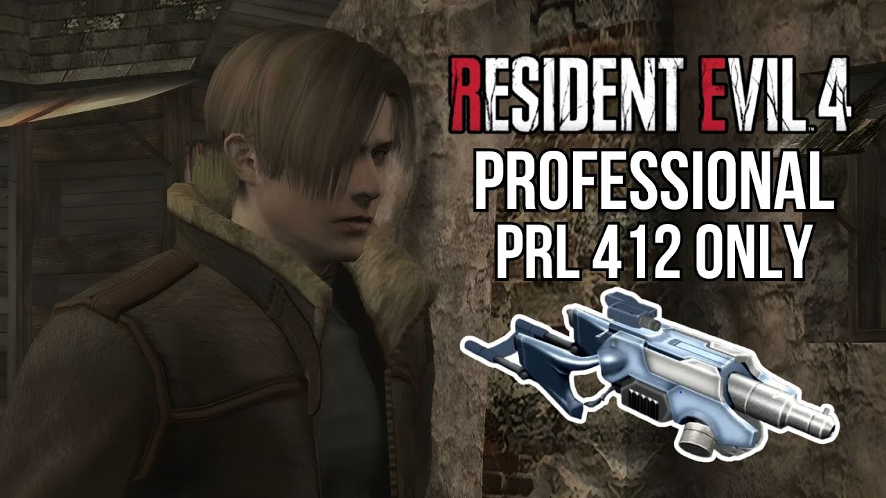 Resident Evil 4 Professional Full Gameplay - PRL 412 Only
