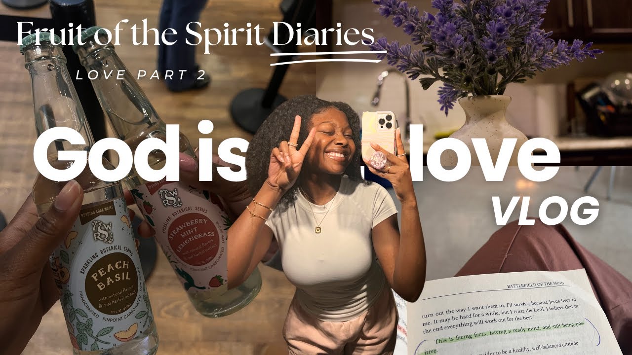 WEEKLY VLOG: Learning to Surrender & Rest in God *Faith-based vlog* | Fruit of the Spirit Diaries #2