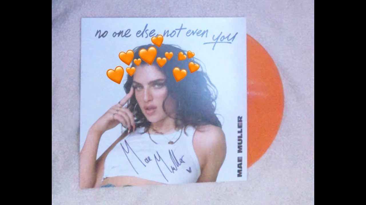 𝙼𝚊𝚎 𝙼𝚞𝚕𝚕𝚎𝚛 ‘𝚗𝚘 𝚘𝚗𝚎 𝚎𝚕𝚜𝚎, 𝚗𝚘𝚝 𝚎𝚟𝚎𝚗 𝚢𝚘𝚞’ 𝙴𝚡𝚌𝚕𝚞𝚜𝚒𝚟𝚎 𝚂𝚒𝚐𝚗𝚎𝚍 𝚃𝚛𝚊𝚗𝚜𝚕𝚞𝚌𝚎𝚗𝚝 𝙾𝚛𝚊𝚗𝚐𝚎 𝟷𝟸” 𝚅𝚒𝚗𝚢𝚕 𝚄𝚗𝚋𝚘𝚡𝚒𝚗𝚐