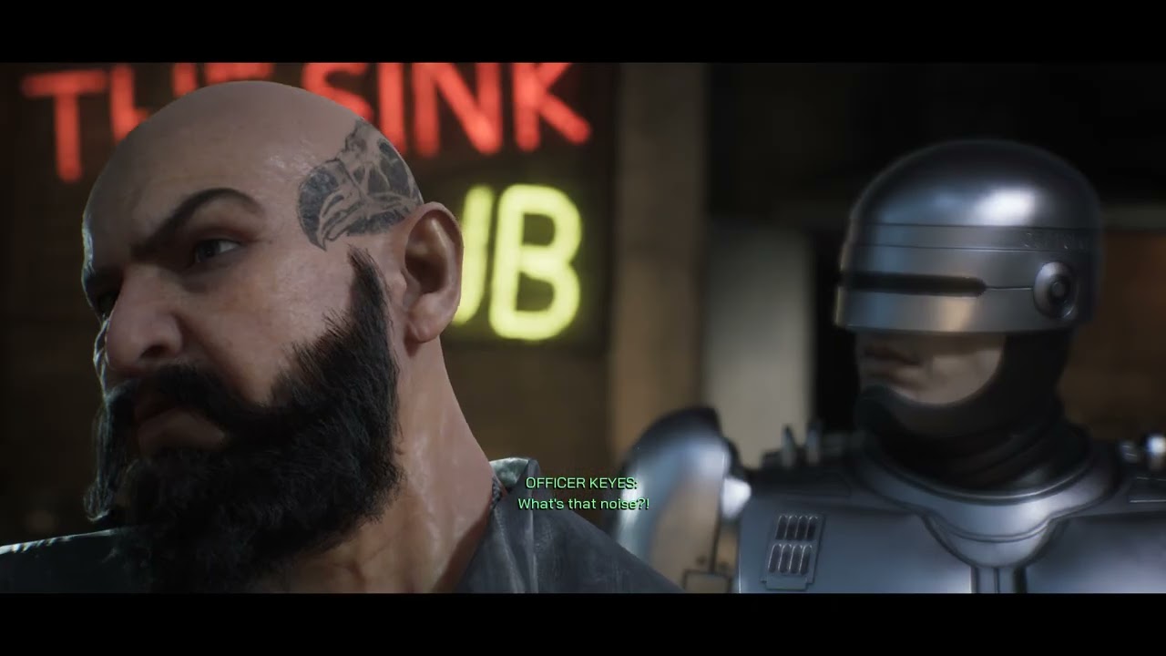 RoboCop: Rogue City - Mission 6 - Street Vultures' Turf Part 2 (ED-209 Boss Fight)