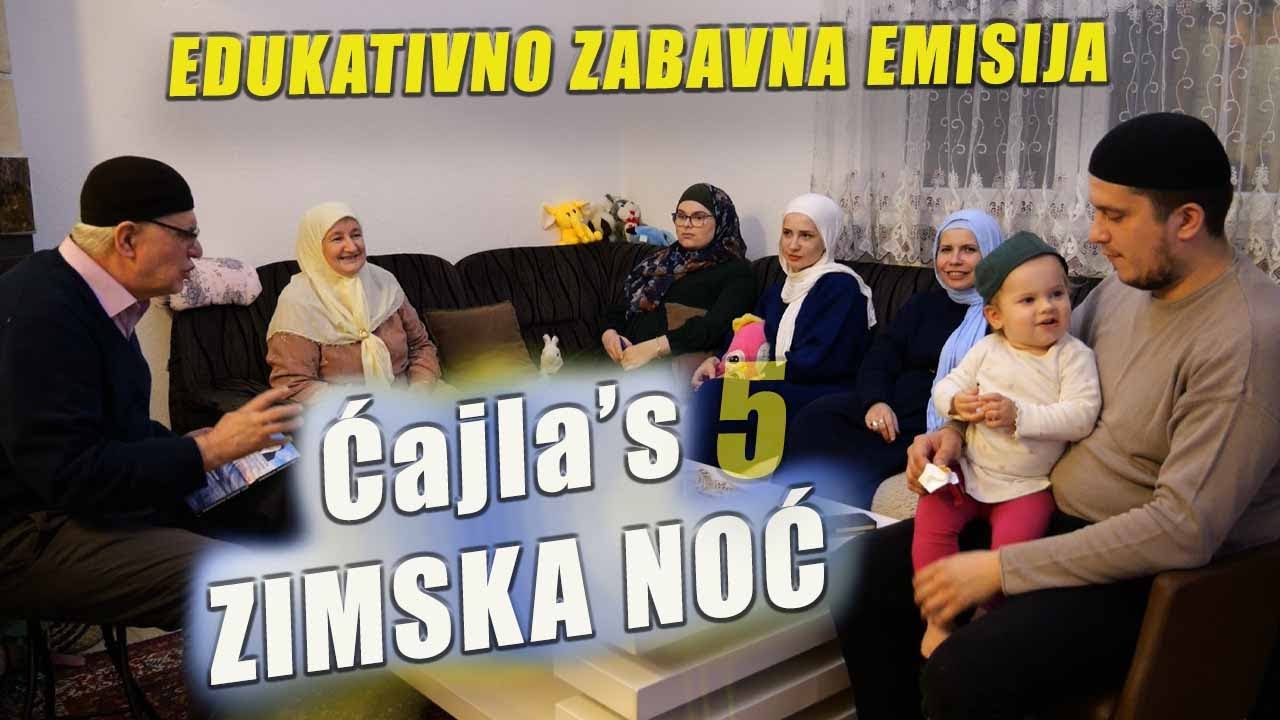 Čajla's ZIMSKA NOĆ 5: PORODIČNI MUHABET *gošća najmlađa sestra Nejla i Fatima youtuberka*