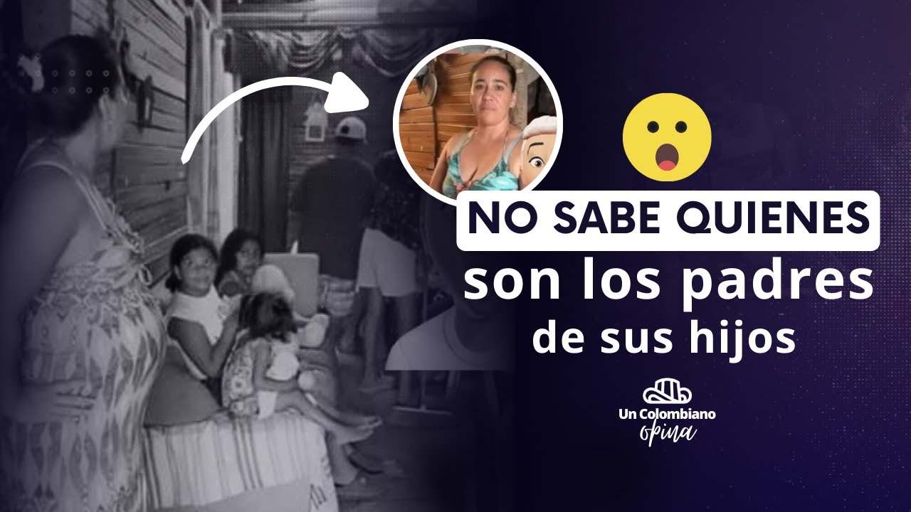 Ella tiene 21 hijos, espera otro y no sabe de quien son! 😟🤯 #UnColombianoOpina