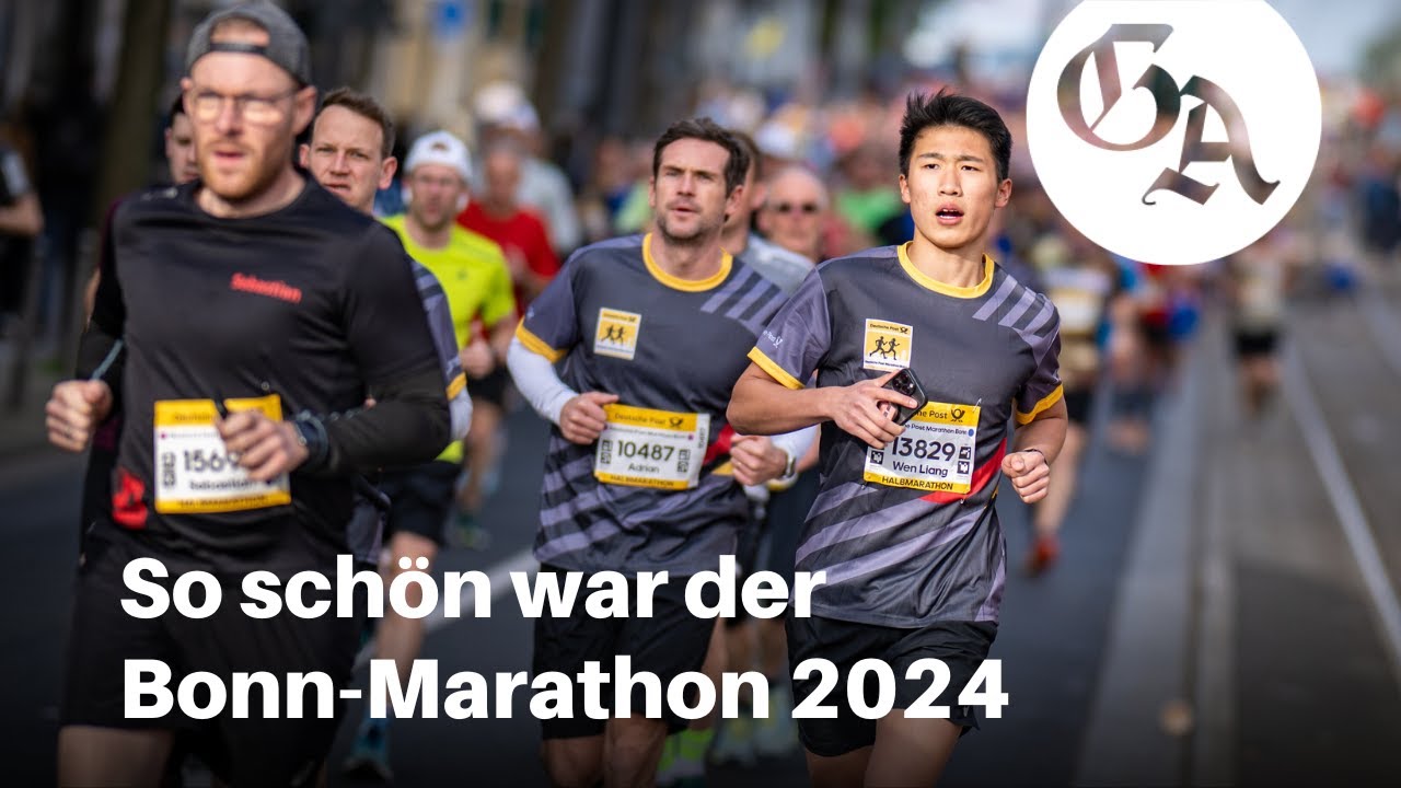 So schön war der Bonn-Marathon 2024
