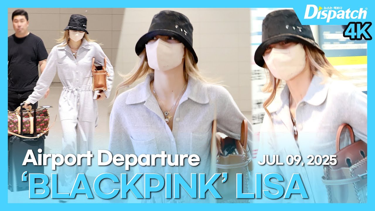 LISA(BLACKPINK), Incheon International Airport DEPARTURE