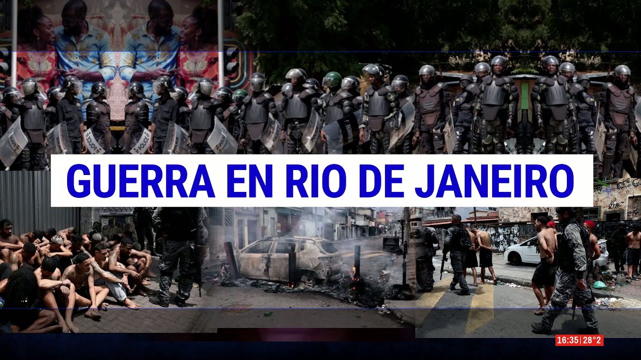 🔴 GUERRA NARCO EN RÍO DE JANEIRO: PASADO Y PRESENTE DEL COMANDO VERMELHO