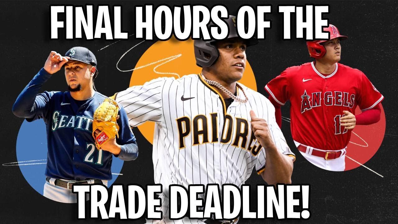 THE FINAL HOURS OF THE 2023 MLB TRADE DEADLINE! A LOT OF TRADE TO COVER