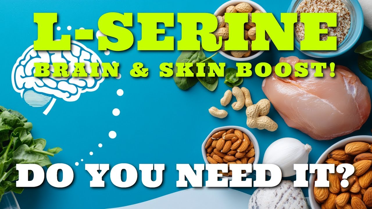 L-SERINE: The Secret to a Sharper Brain & Youthful Skin! 🧠✨