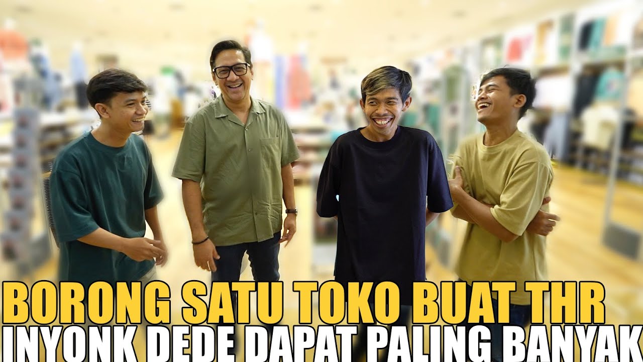 ANDRE BAGI-BAGI THR BUAT KARYAWAN PULUHAN JUTA.. DEDE INYOK DAPAT PALING BANYAK