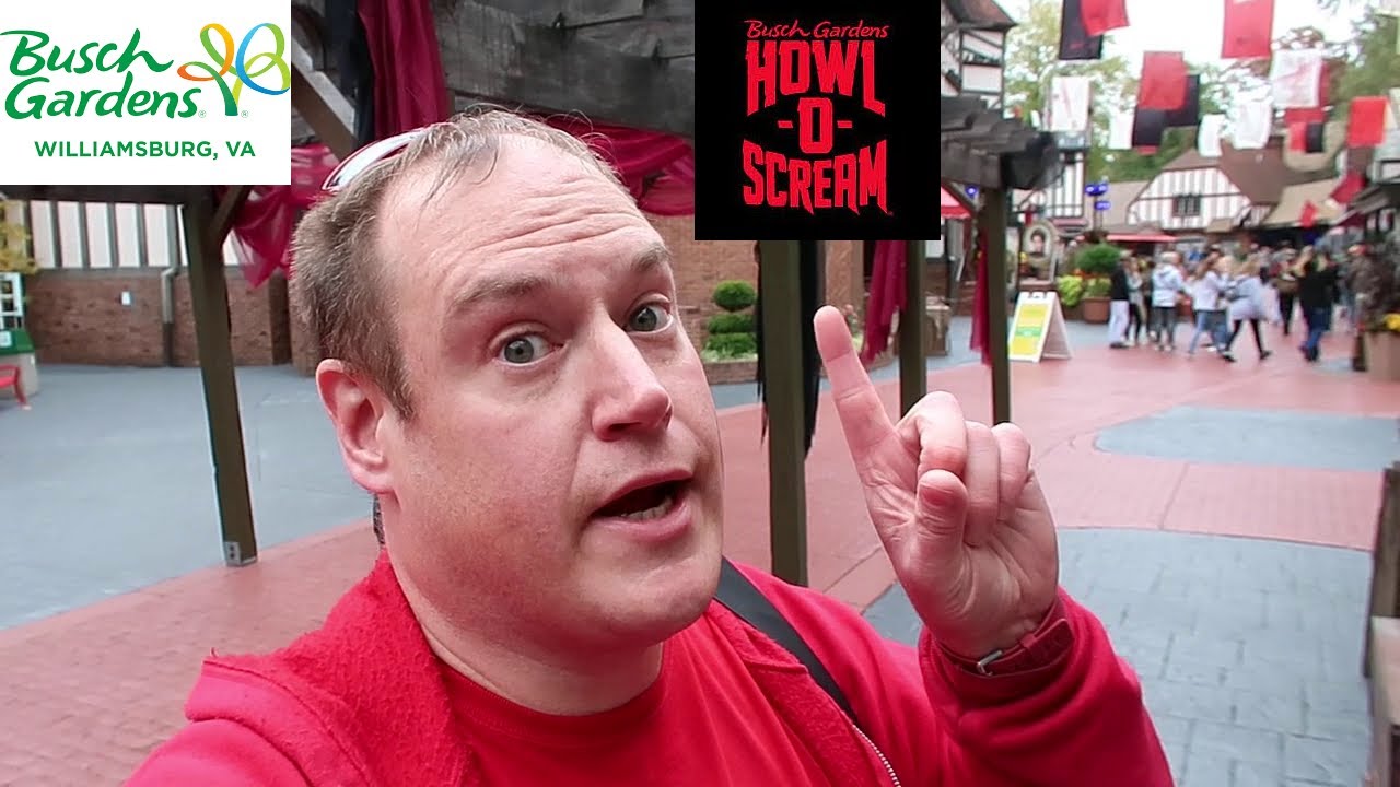 My first visit to Busch Gardens Williamsburg  (October 2022)