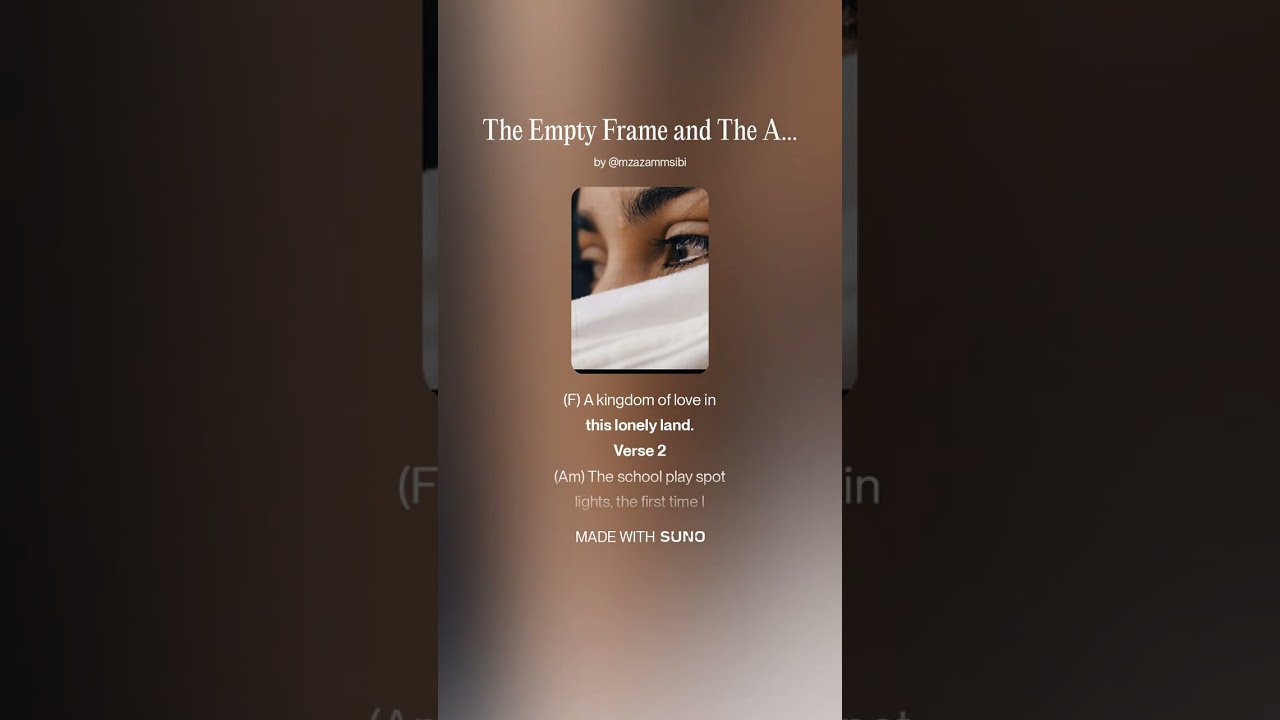The empty frame