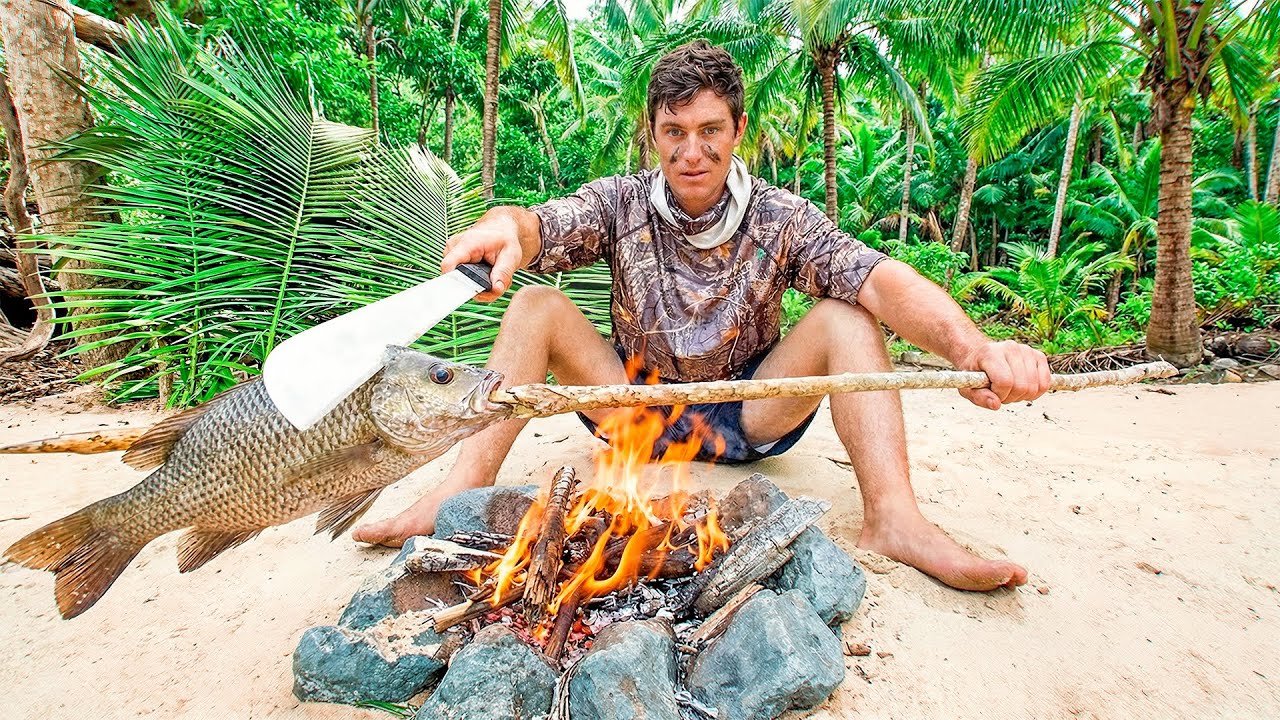 48 hours Alone In The Jungle No Food, Water, or Shelter
