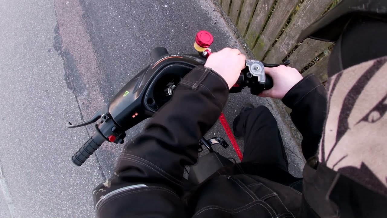 Lille tur på Joggen - Gas kabel knækker