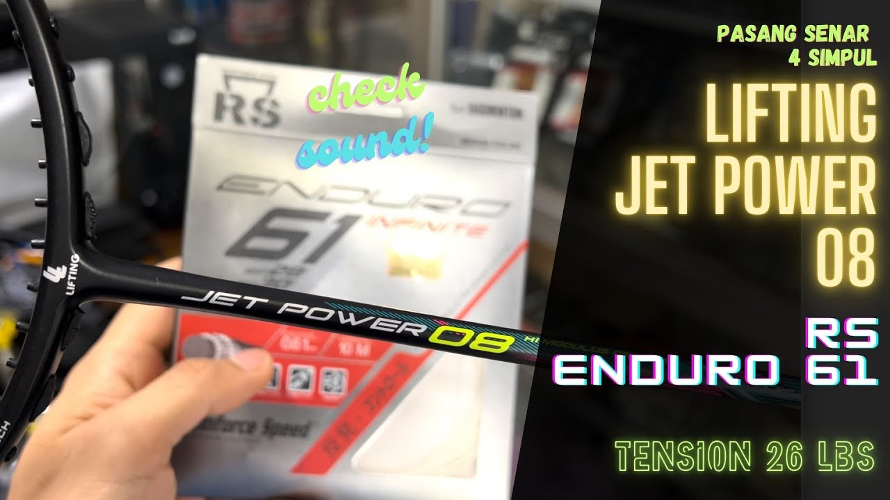 LIFTING Jet Power 08 & RS Enduro 61 white M26 C26