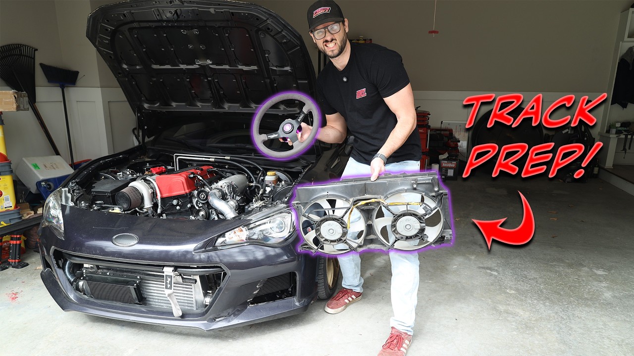 Подготовка BRZ с двигателем K24 к первому мероприятию! - ChaseBays Polecat PTC4