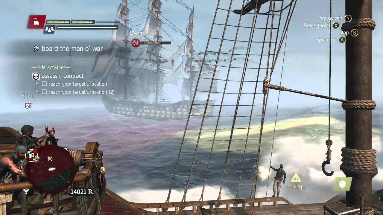 ACIV Black Flag™ fire all cannons!!!!!