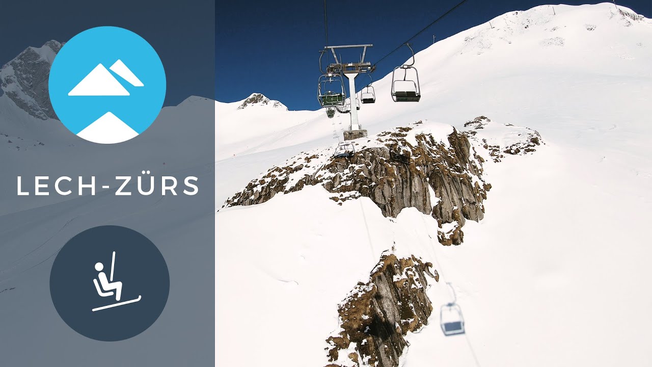 Lech Z&uuml;rs, Austria | Madloch chairlift | Piste View