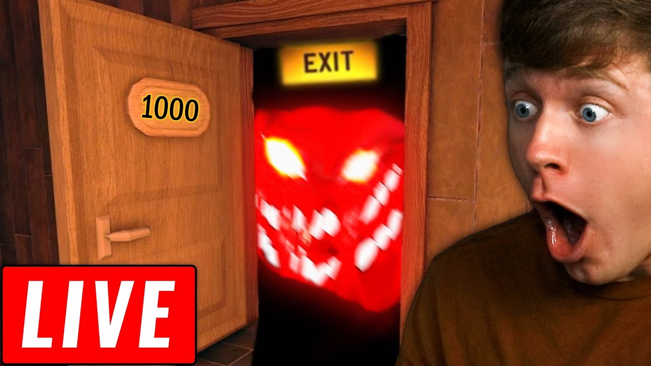 I BEAT LEVEL 1000 SECRET ROOM IN ROBLOX DOORS! (First Try)