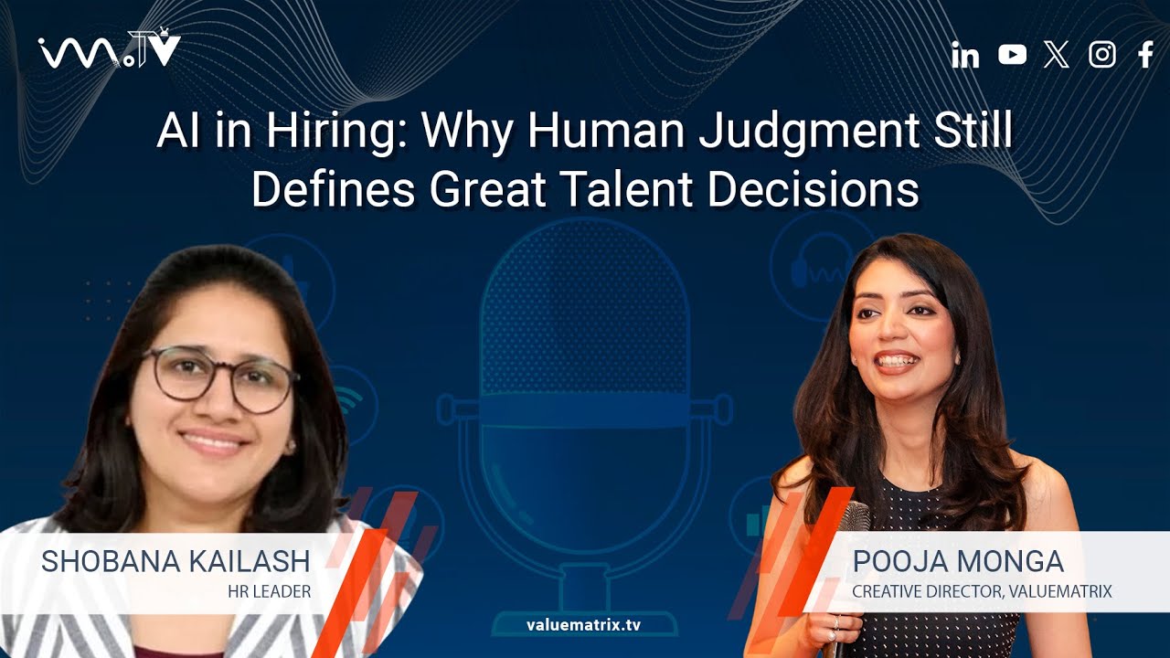 AI in Hiring: Why Human Judgment Still Defines Great Talent Decisions | Shobana Kailash