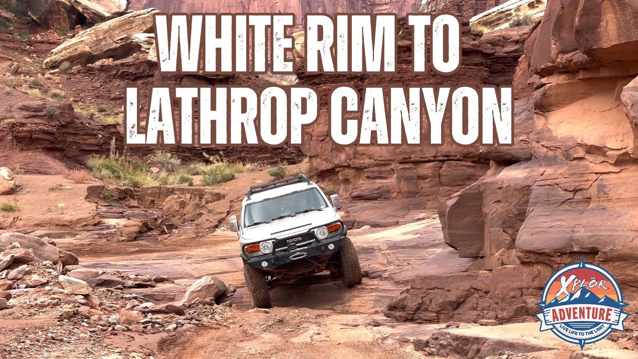 White Rim Trail Day Trip to Lathrop Canyon & Shafer Switchbacks