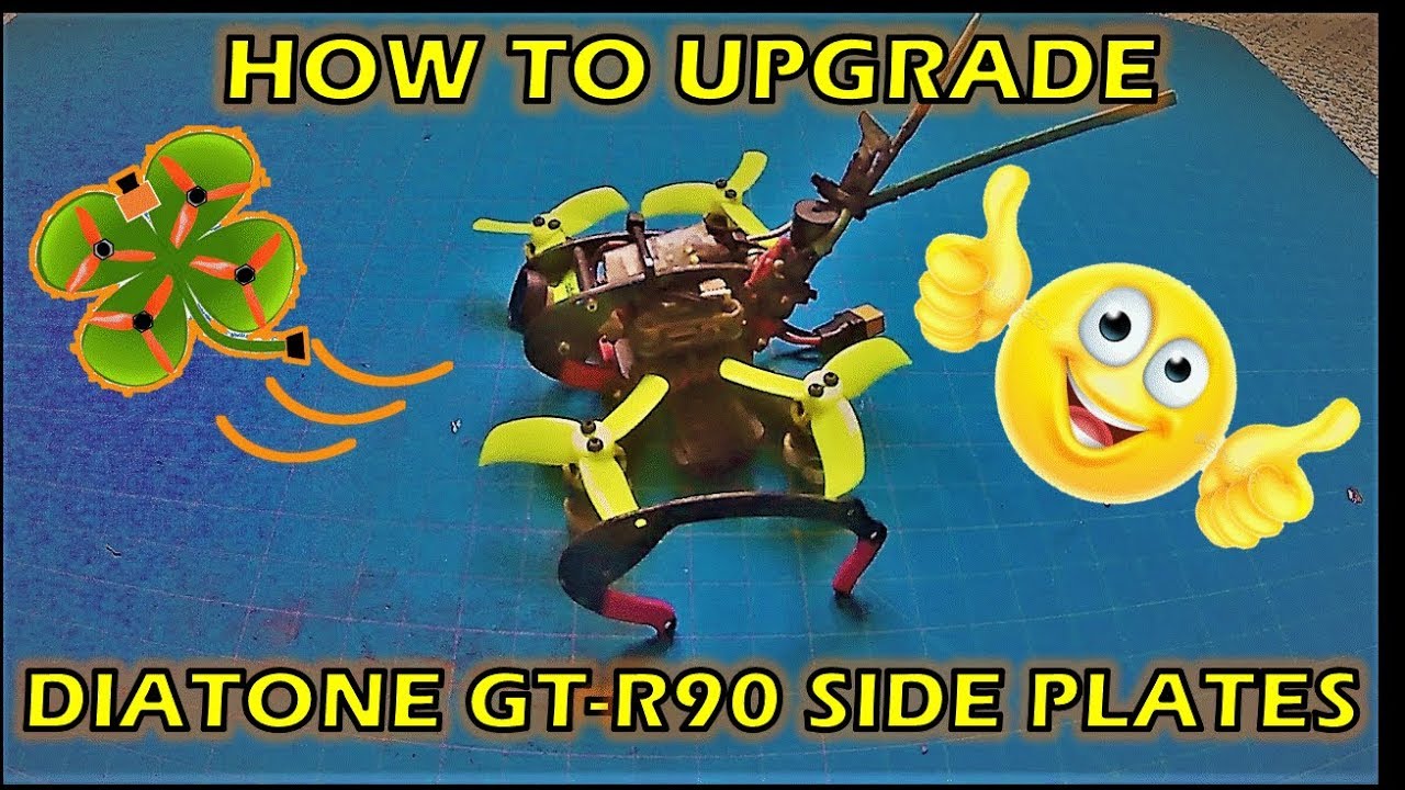 DIATONE GT R90 - HOW TO UPGRADE SIDE PLATES