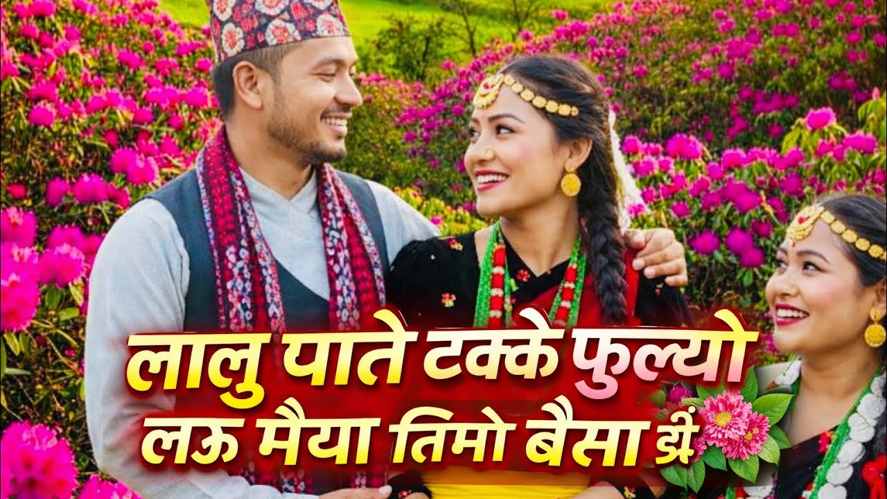 लालुपाते टक्कै फुल्यो लऊ मैया तिम्रो बैँसा झैँ | Viral Nepali Folk Song | Oh Ho Re Re Lai(official )