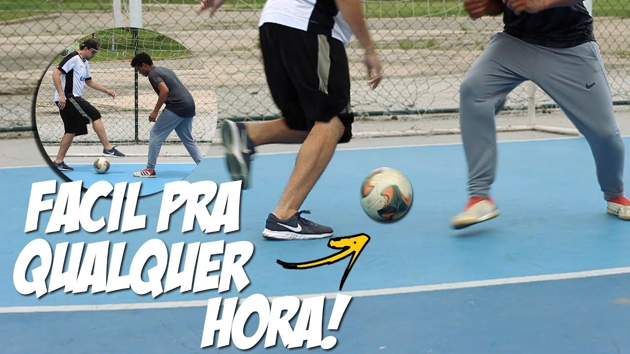 APRENDA UM DRIBLE CURTO E RÁPIDO PARA PASSAR DO ZAGUEIRO