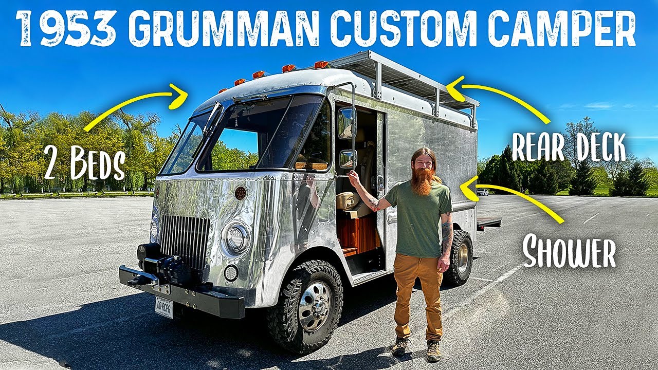 ЛУЧШИЙ Step Van Camper из когда-либо созданных — переделка винтажного хлебовоза Grumman
