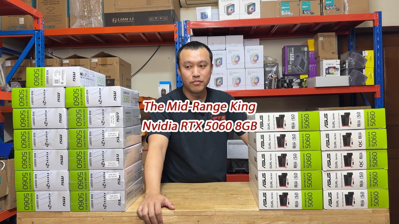 🔥RTX 5060 8GB — The New KING of Mid-Range GPUs 👑